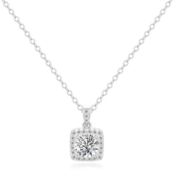 IZABEL HALSKJEDE MOISSANITE S925 - SØLV