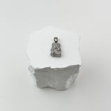 DIAMOND GUMMY BEAR PENDANT - SILVER