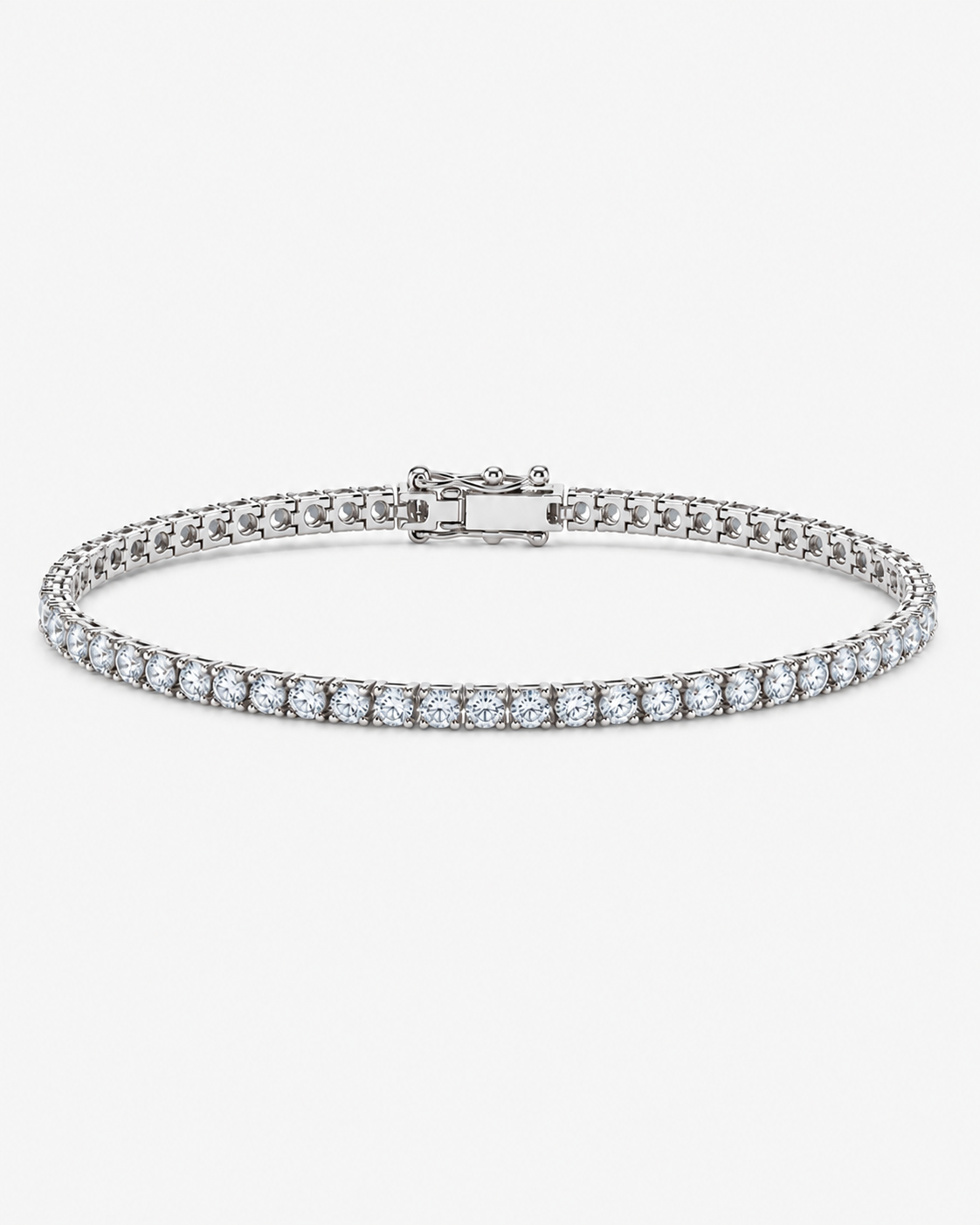 TENNIS BRACELET LUXURY - SILVER (3MM)