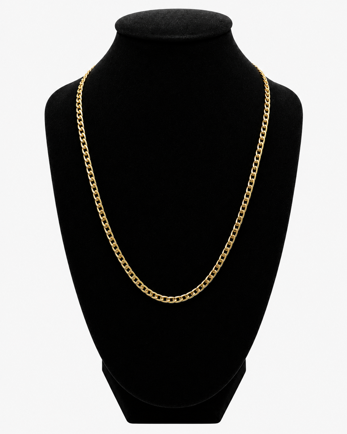 CUBAN NECKLACE - GOLD (3MM)