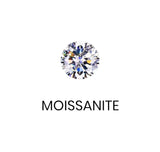 DROP DIAMOND NECKLACE MOISSANITE S925 - SILVER