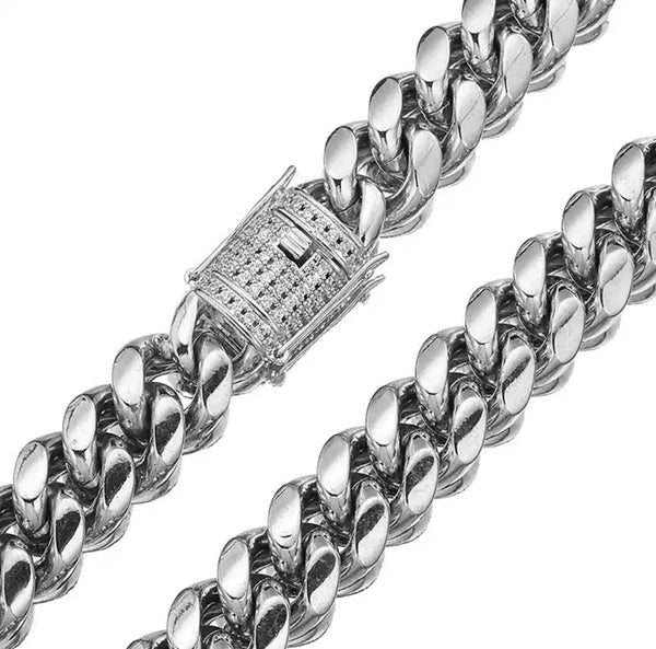 CUBAN BRACELET LUXURY - SILVER (6MM)