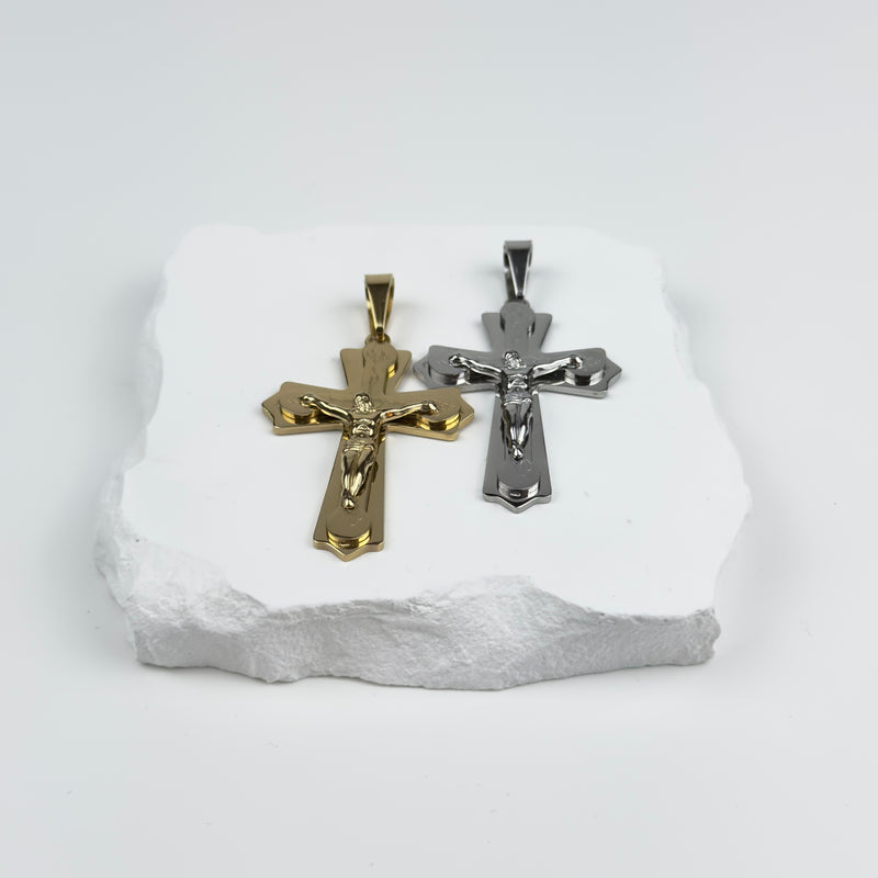 CROSS PENDANT - GOLD