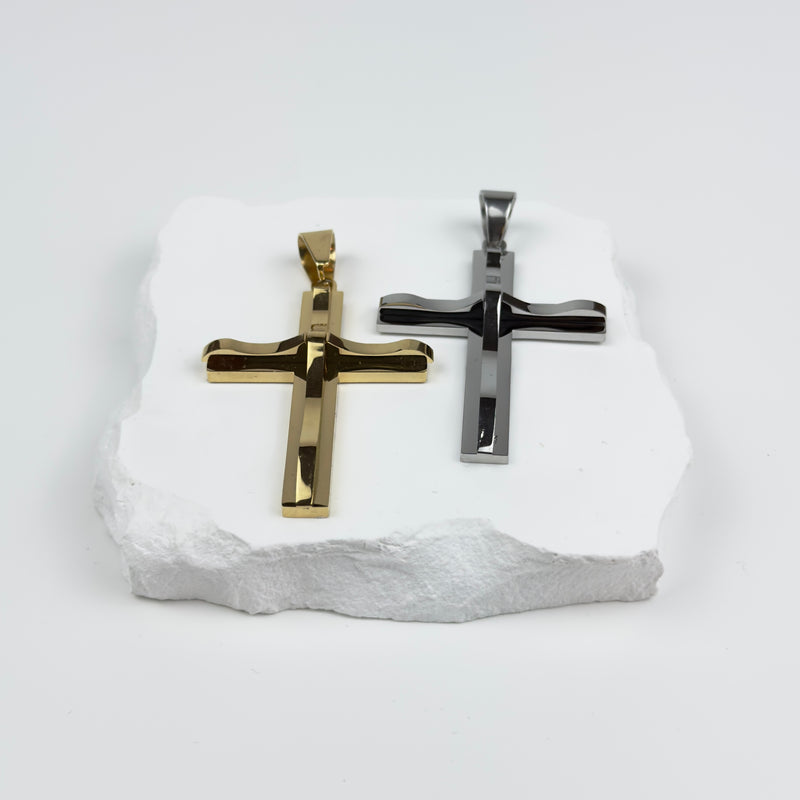 PENDANT CROSS - GOLD