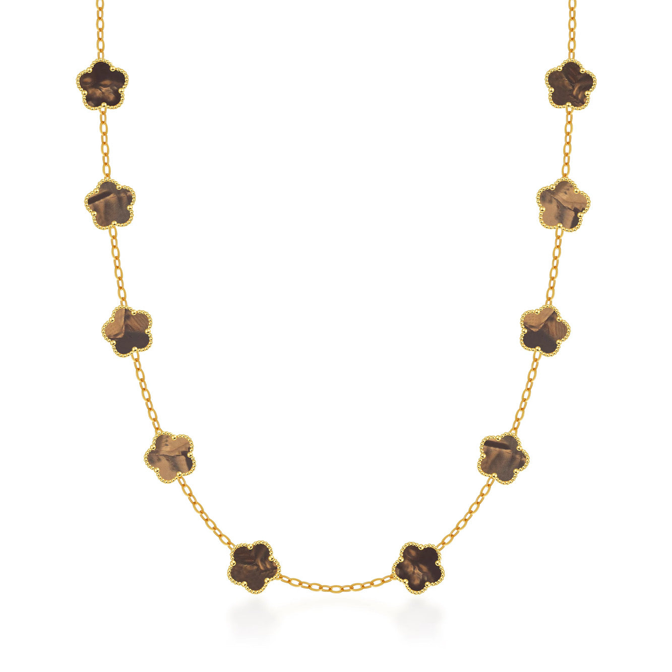 FIORI NECKLACE V2 - MOCHA
