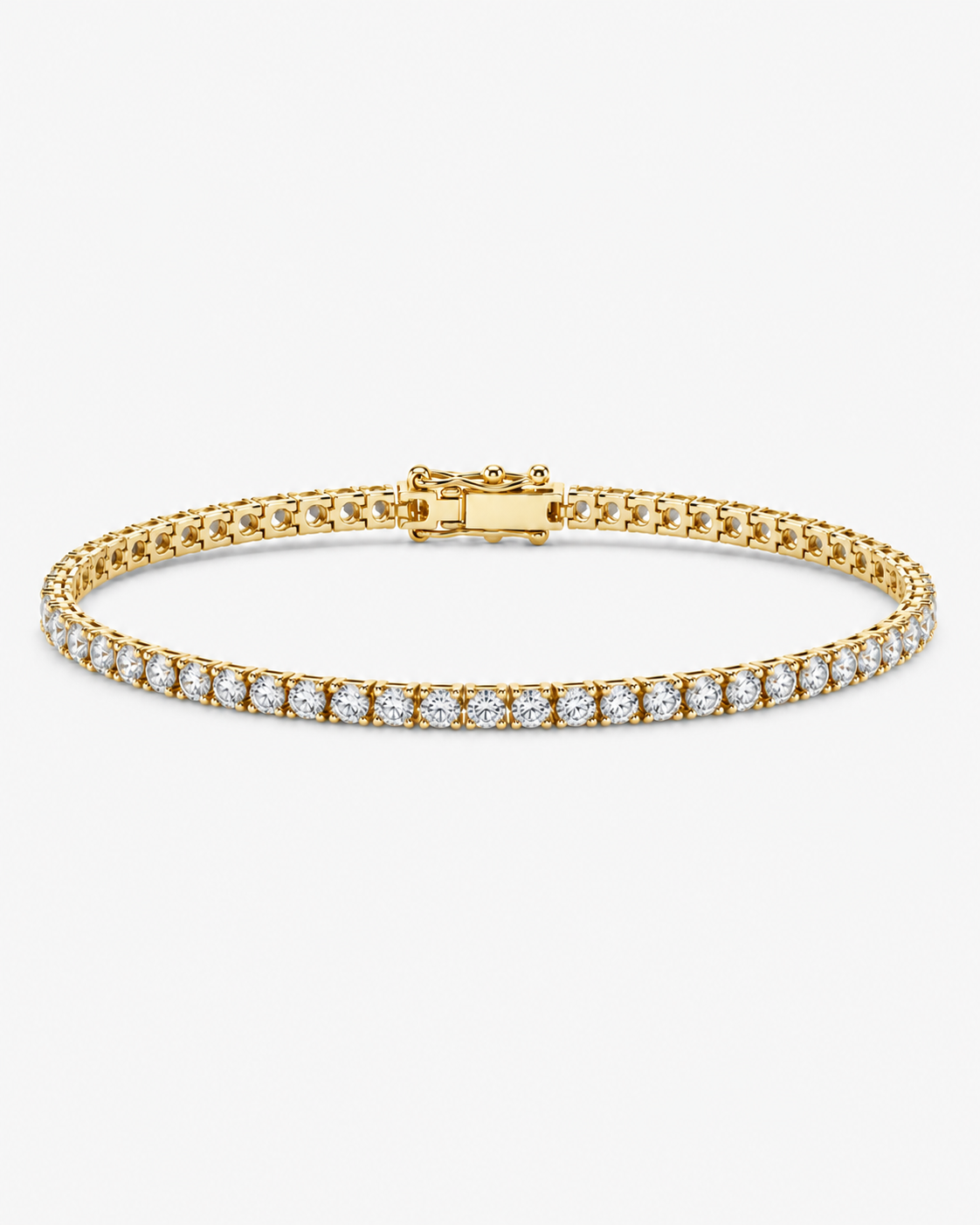 TENNIS BRACELET LUXURY - GOLD (3MM)