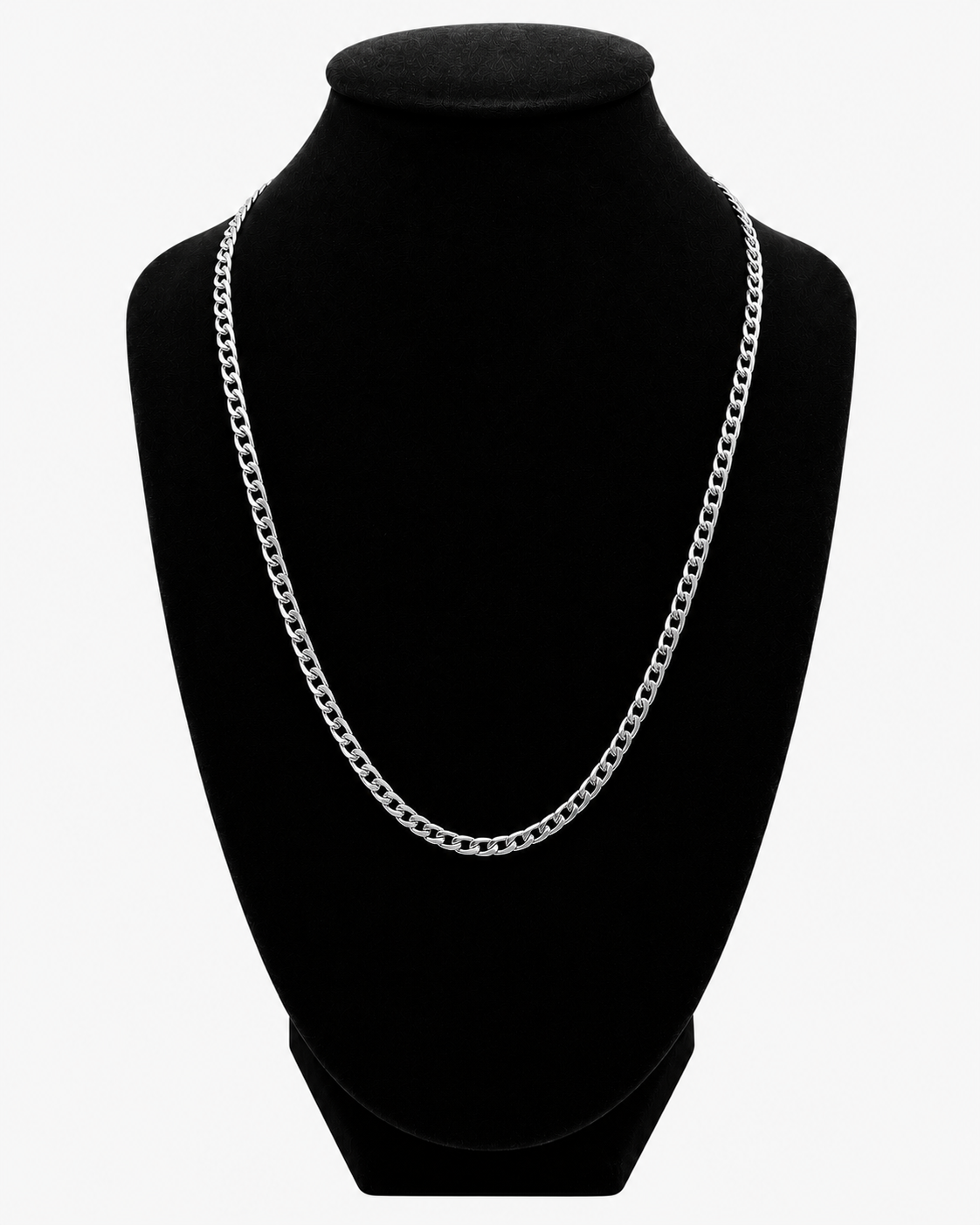 CUBAN NECKLACE - SILVER (3MM)