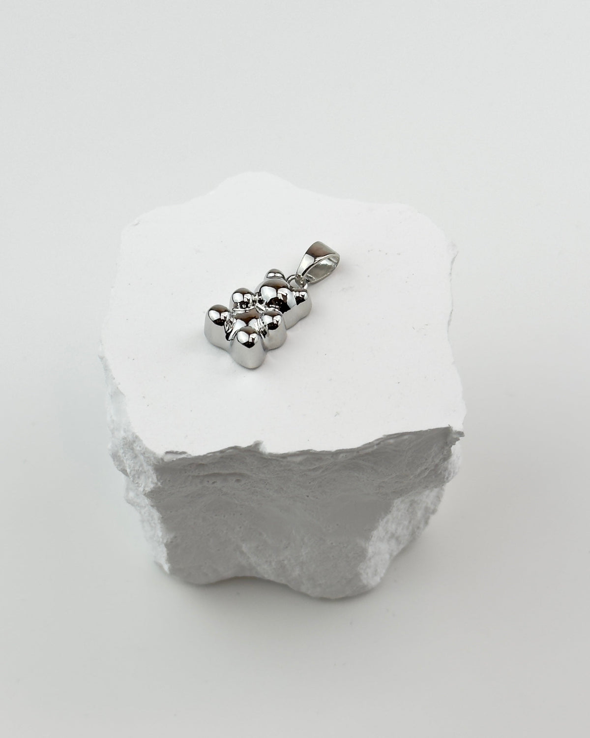 STHLM WITH GUMMY BEAR - SILVER (3MM)