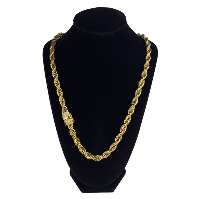 NECKLACE STHLM LUXURY - GOLD (8MM)