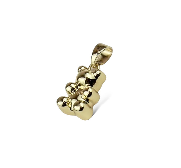 GUMMY BEAR PENDANT - GOLD