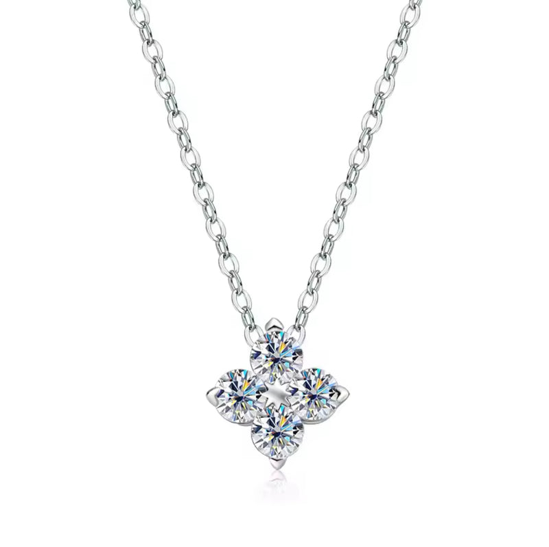 PALMARIA NECKLACE MOISSANITE S925 - SILVER