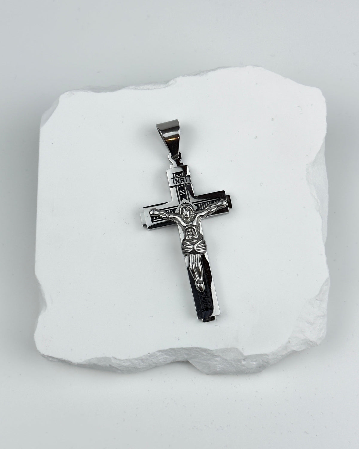CROCE PENDANT - SILVER