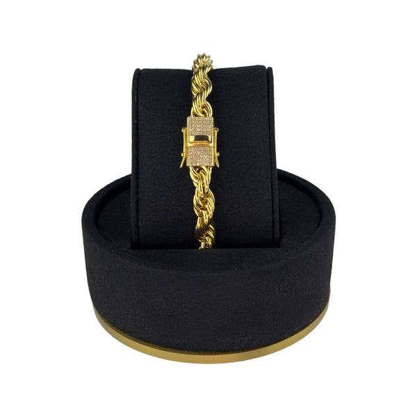 BRACELET STHLM LUXURY - GOLD (8MM)