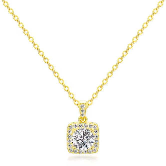 IZABEL NECKLACE MOISSANITE S925 - GOLD