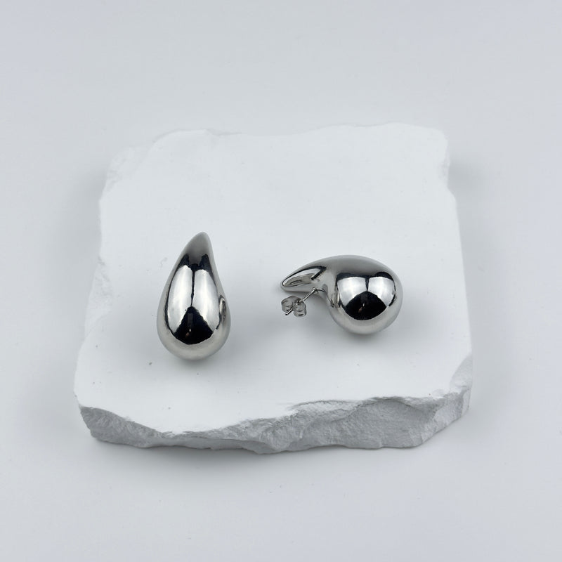 DROP EARRINGS - SILVER