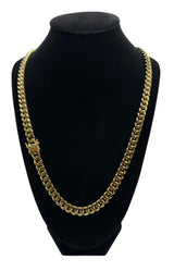 CUBAN NECKLACE LUXURY - GOLD (8MM)