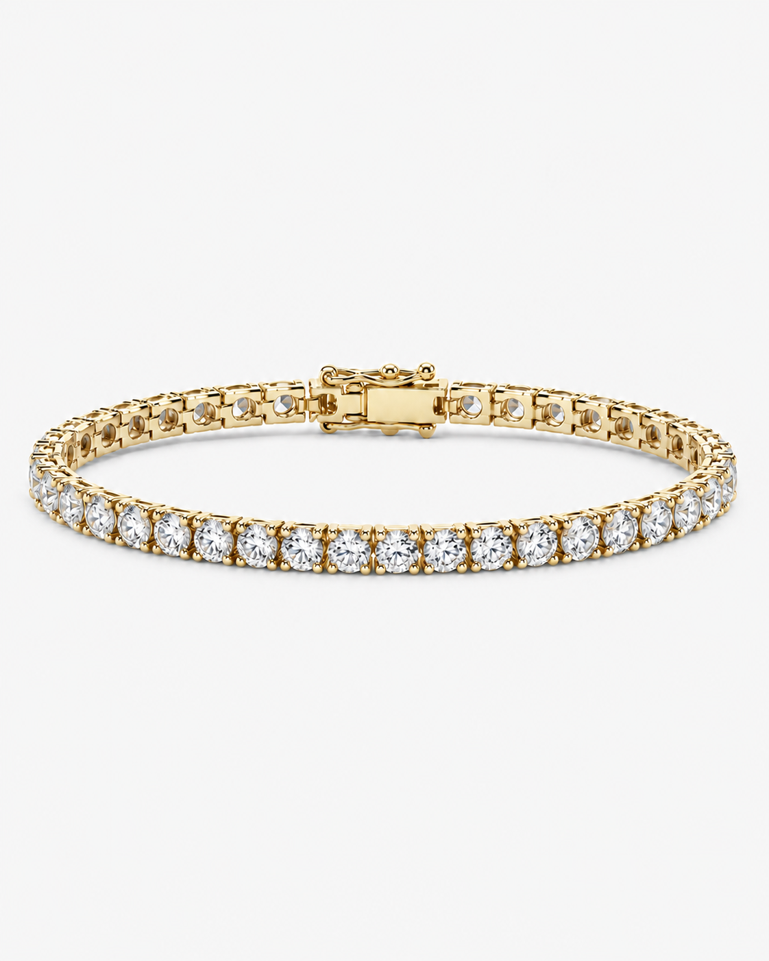 TENNIS BRACELET LUXURY - GOLD (5MM)