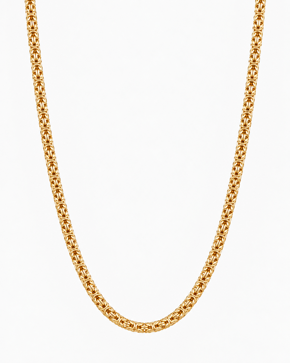 BYZANTINE K2 NECKLACE - GOLD (6MM)