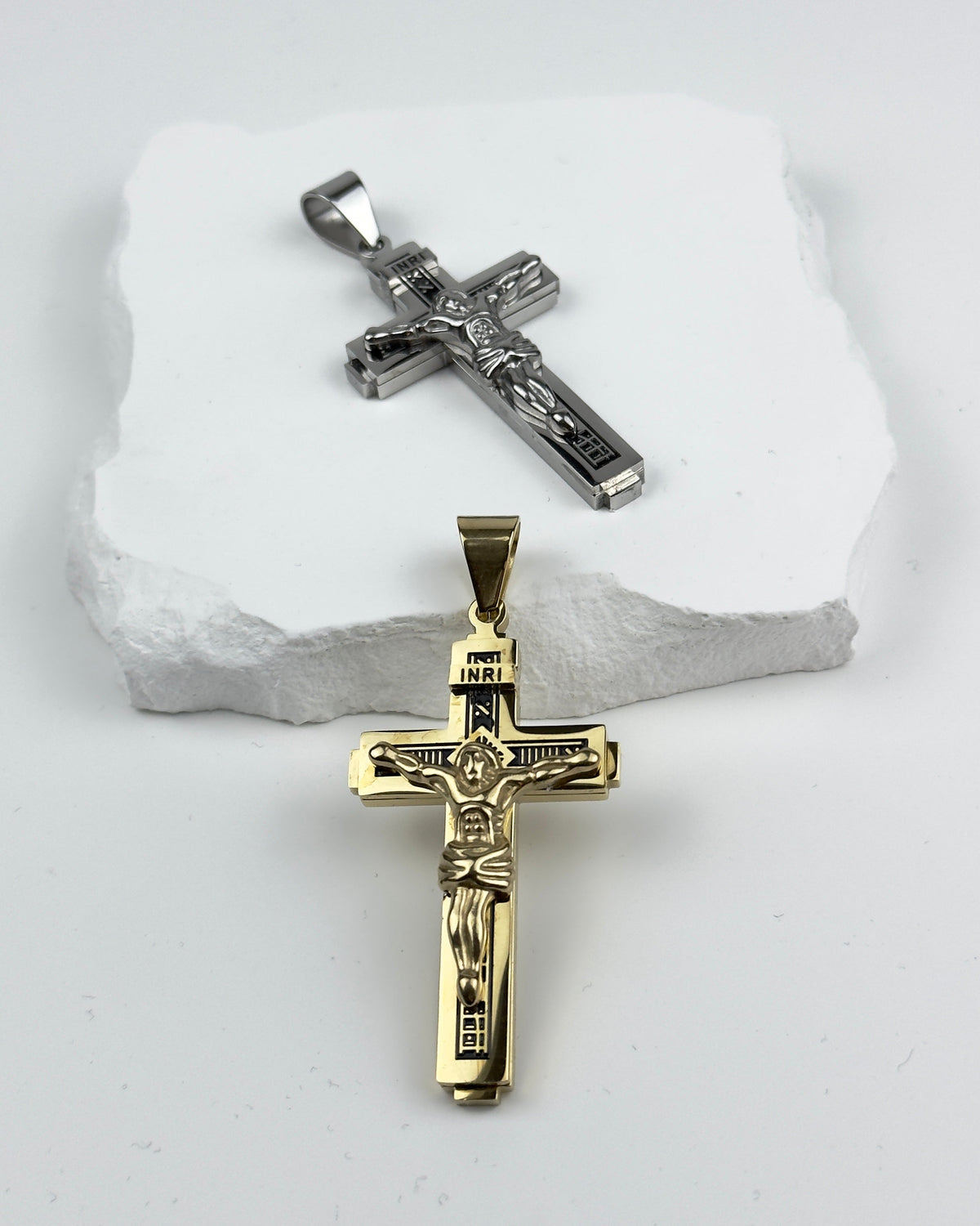 CROCE PENDANT - GOLD