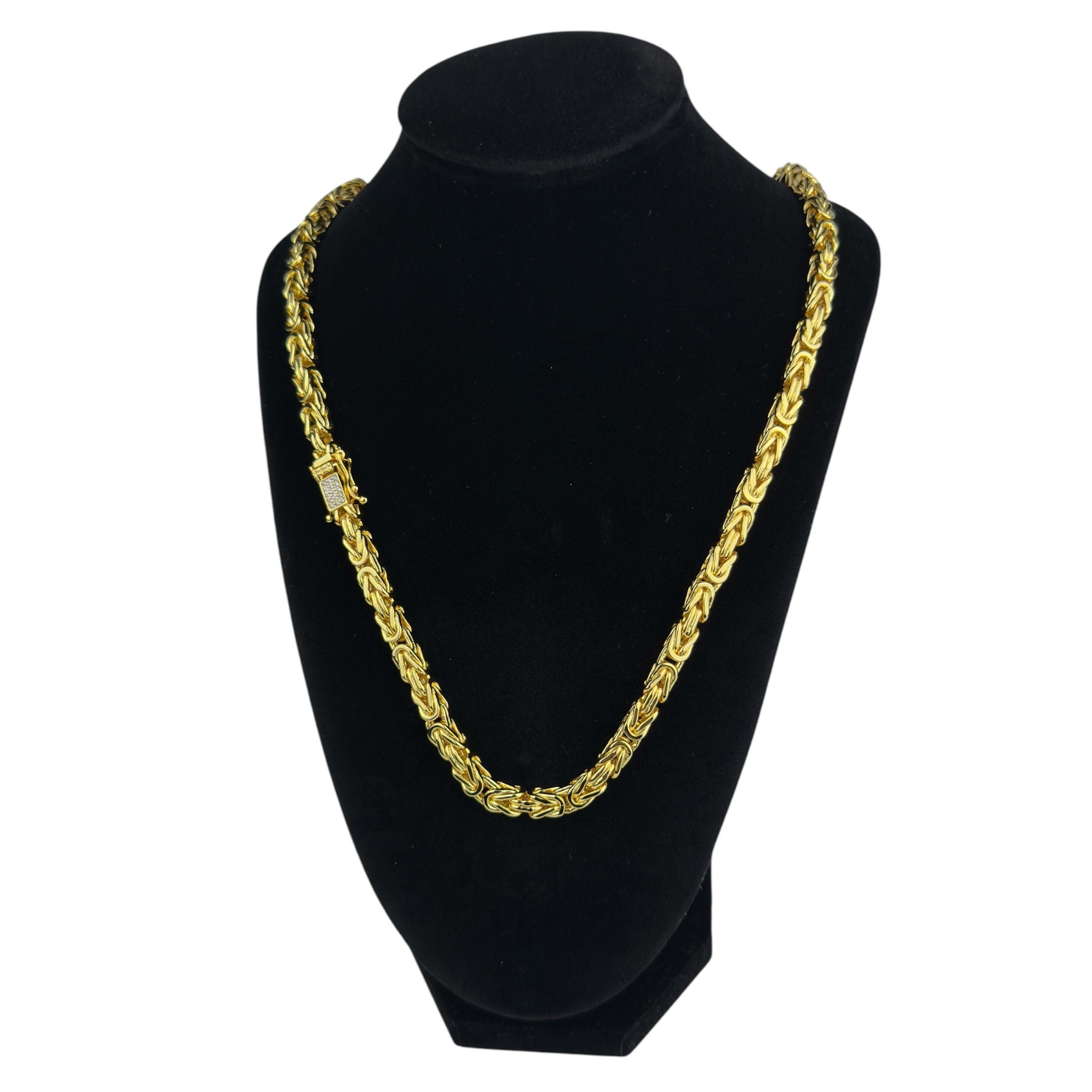 BYZANTINE NECKLACE LUXURY - GOLD (6MM)