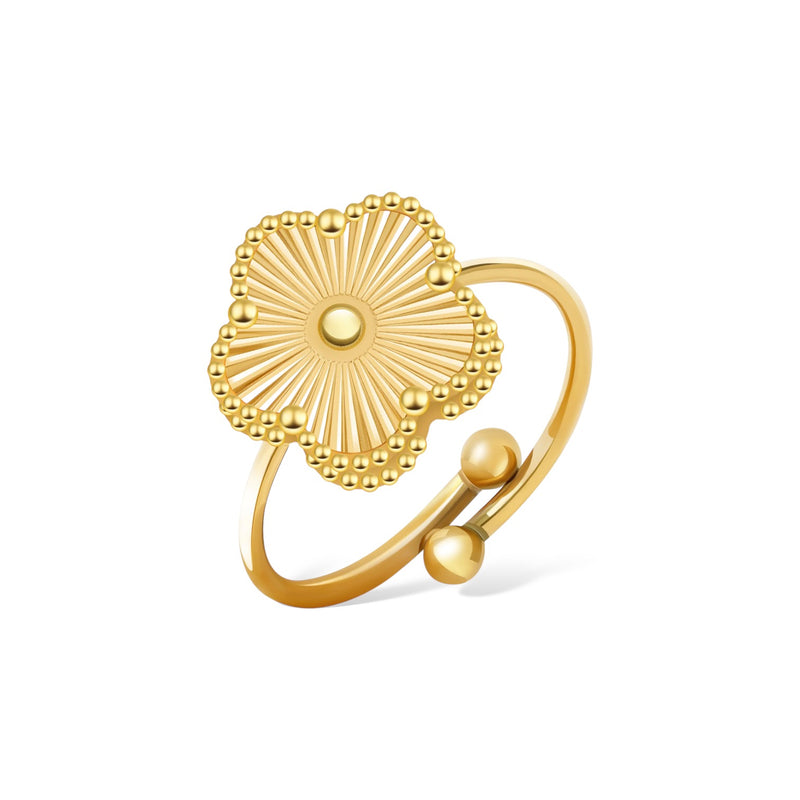 RING FIORI - GOLD