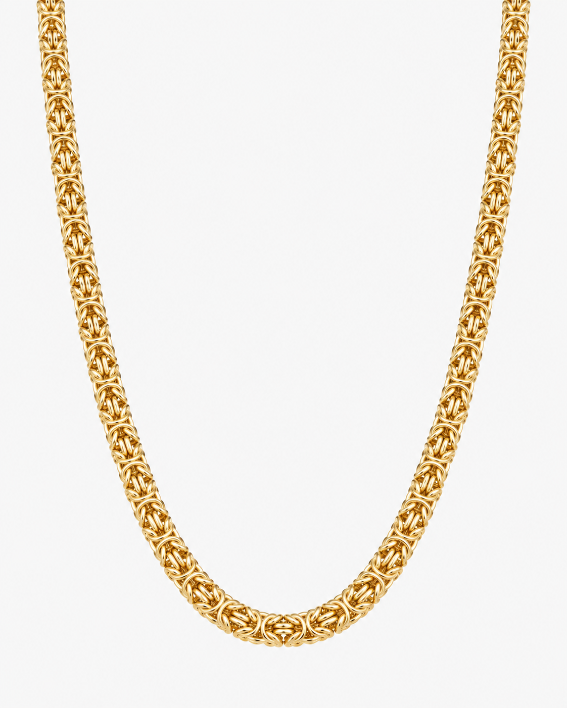 BYZANTINE K2 NECKLACE - GOLD (8MM)