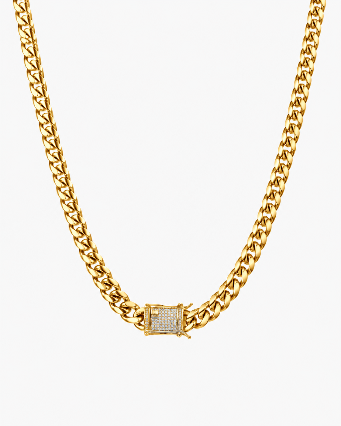 CUBAN NECKLACE LUXURY - GOLD (8MM)