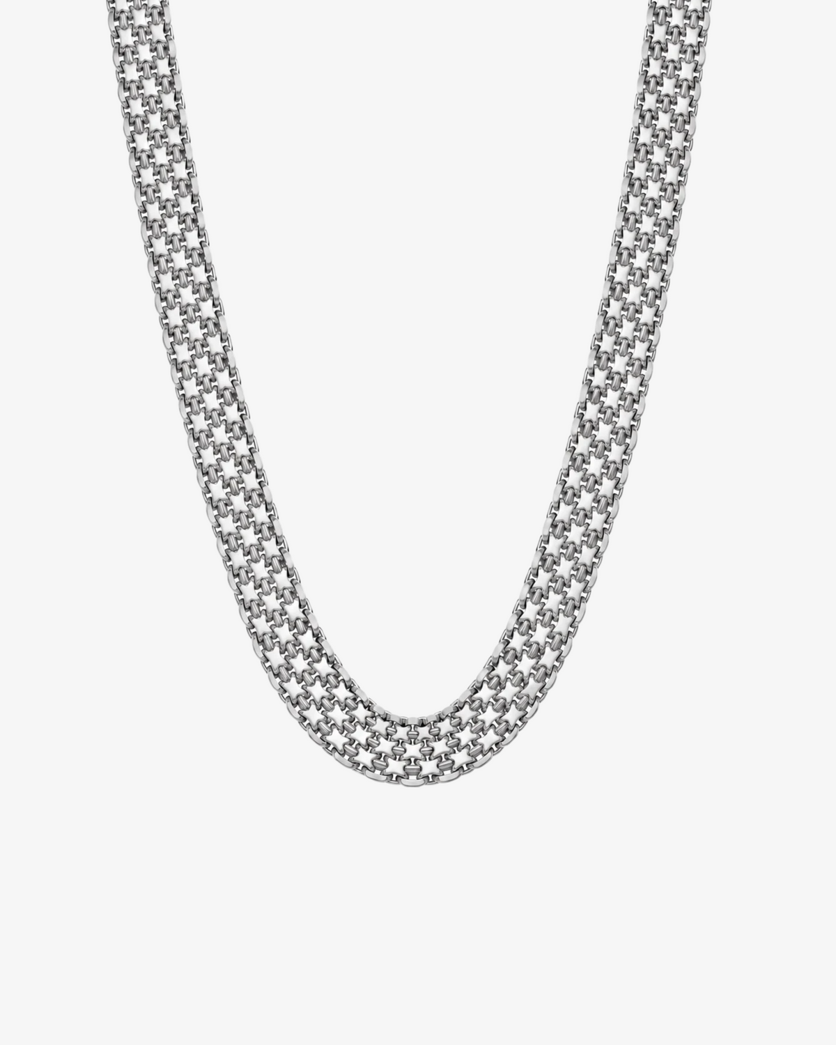 X LINK BRACELET - SILVER