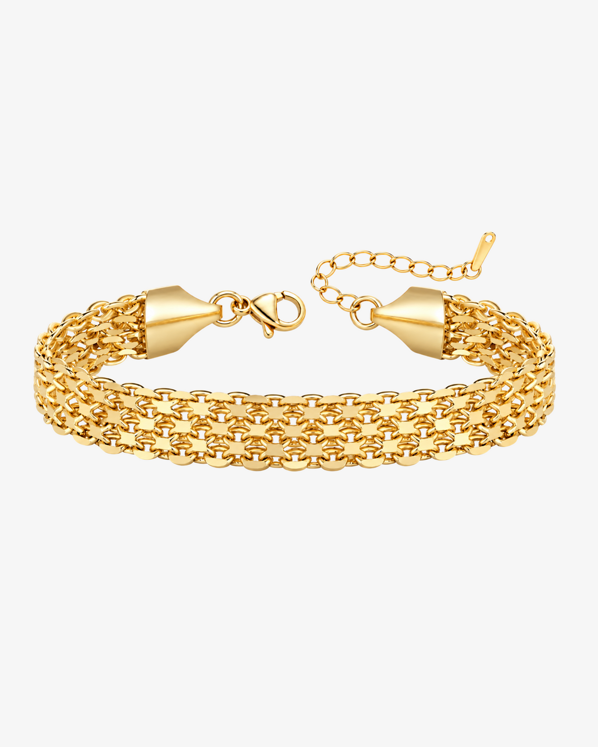 X LINK BRACELET - GOLD