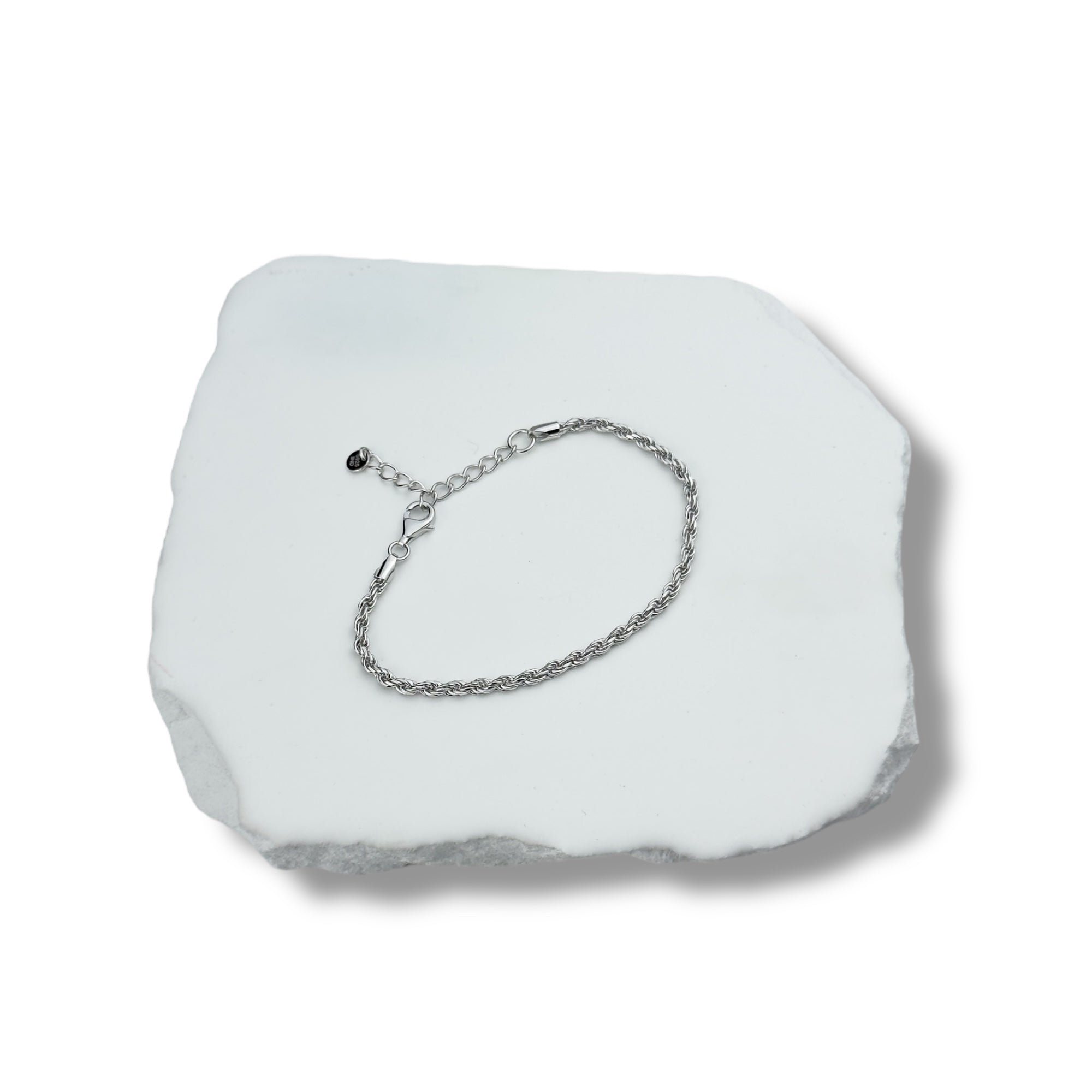 STHLM ARMBÅND S925 - SØLV (3MM)