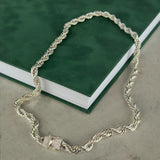 NECKLACE STHLM LUXURY - SILVER (8MM)