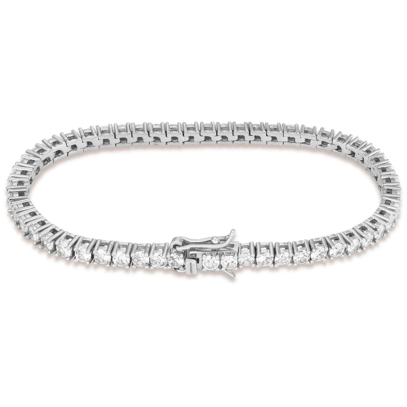 TENNIS BRACELET LUXURY - SILVER (3MM)