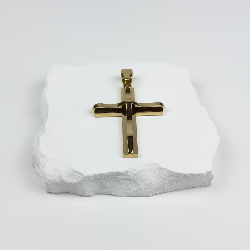 PENDANT CROSS - GOLD