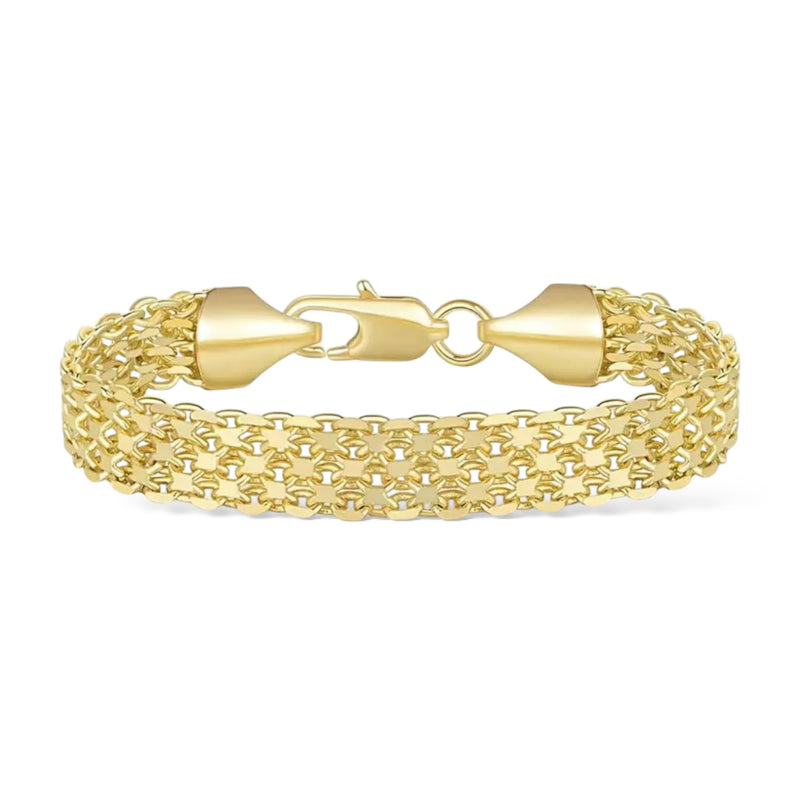 X LINK BRACELET - GOLD