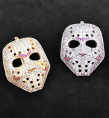 DIAMOND MASK PENDANT - GOLD