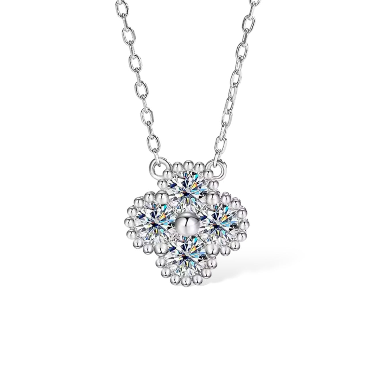 HALSKJEDE CHIARA MOISSANITE S925 - SØLV