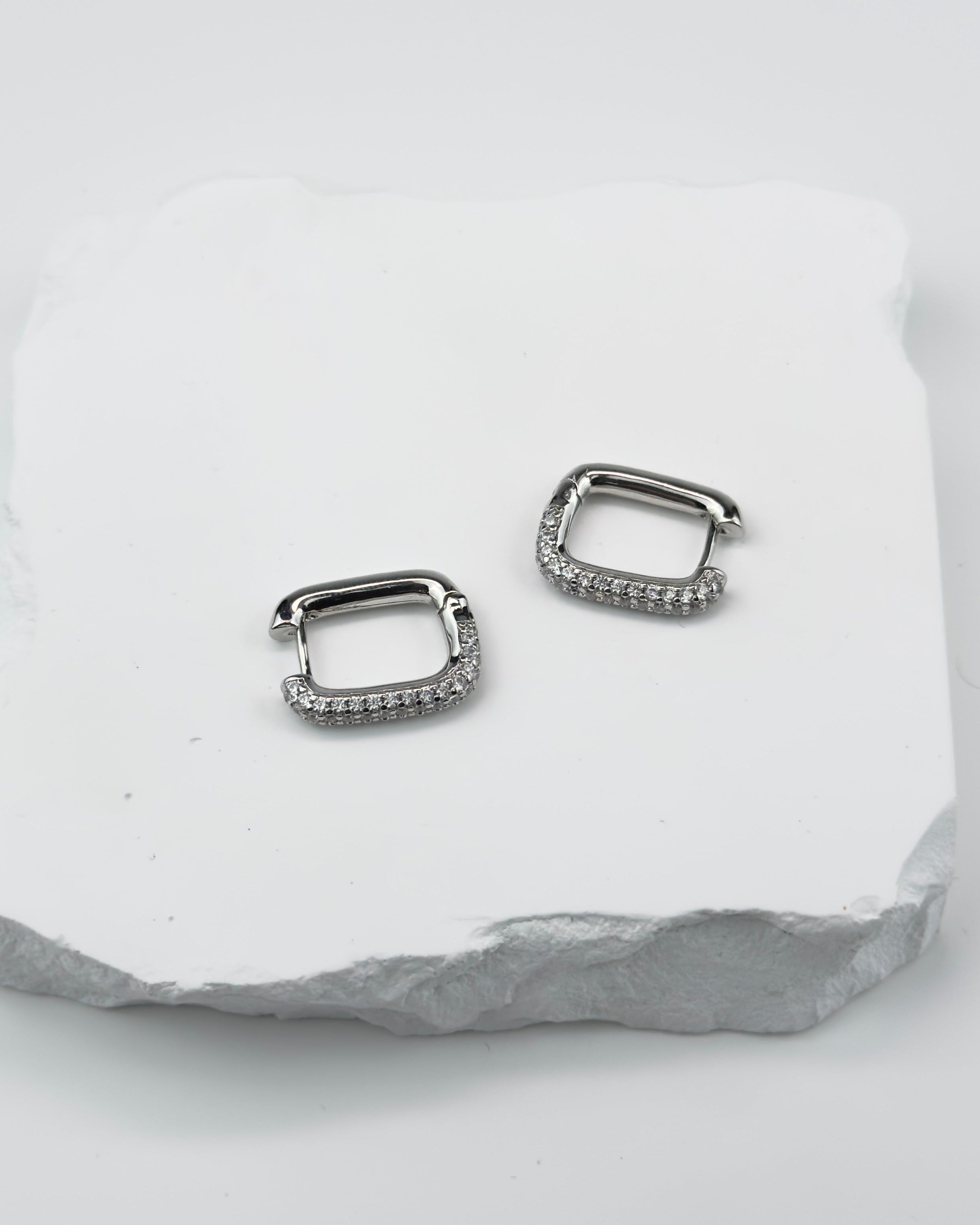 EARRINGS ALESSANDRA - SILVER