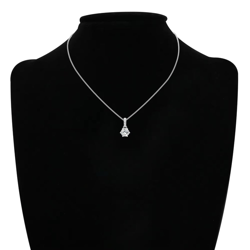 DIAMOND V2 NECKLACE MOISSANITE S925 - SILVER