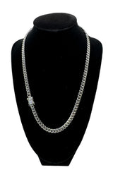 CUBAN NECKLACE LUXURY - SILVER (6MM)