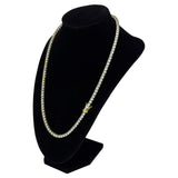 TENNIS NECKLACE LUXURY - GOLD (4MM)