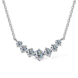 DIAMOND NECKLACE MOISSANITE S925 - WHITE GOLD