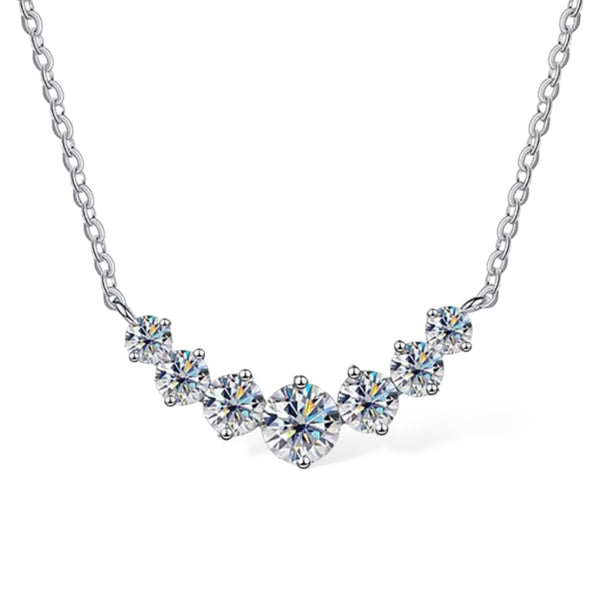 DIAMOND NECKLACE MOISSANITE S925 - WHITE GOLD