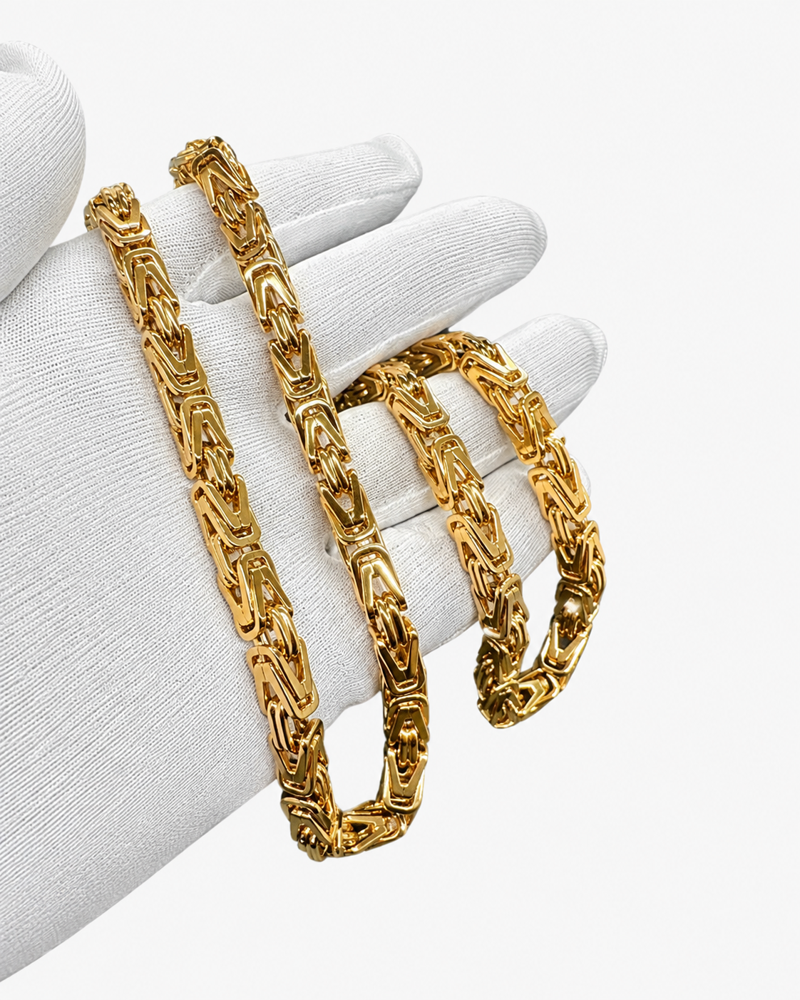 BYZANTINE K1 NECKLACE - GOLD (6MM)