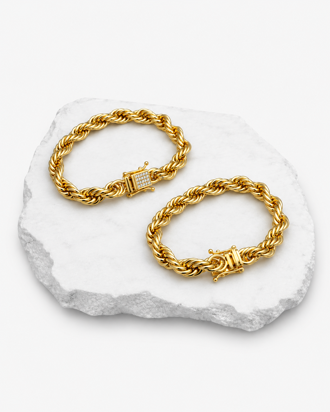 BRACELET STHLM LUXURY - GOLD (8MM)