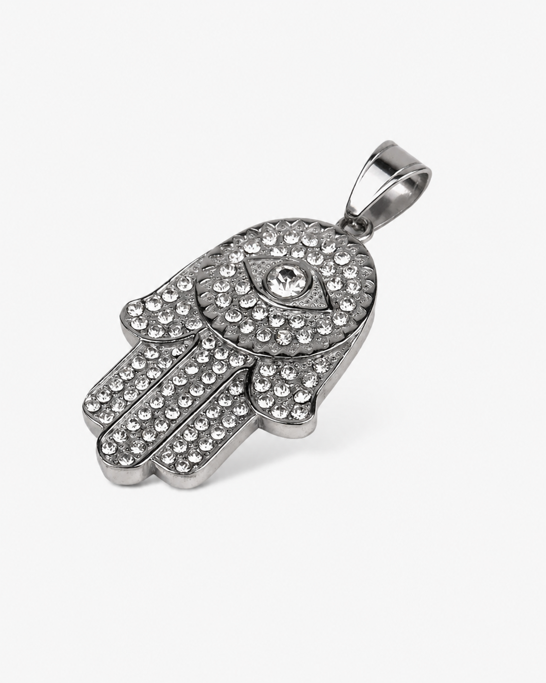 PENDANT HAND OF FATIMA V2 - SILVER