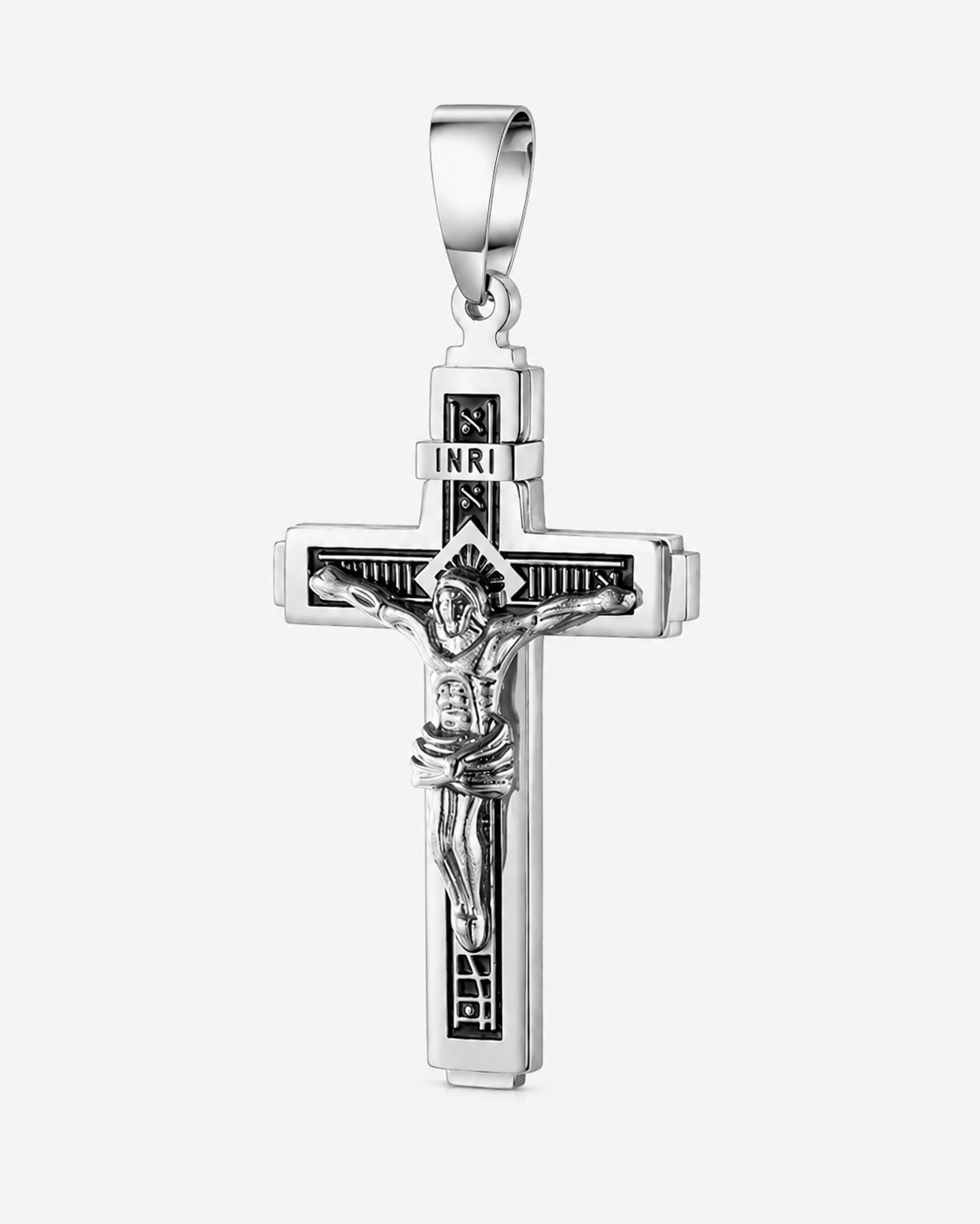 CROCE PENDANT - SILVER
