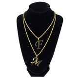 LETTER PENDANT - GOLD