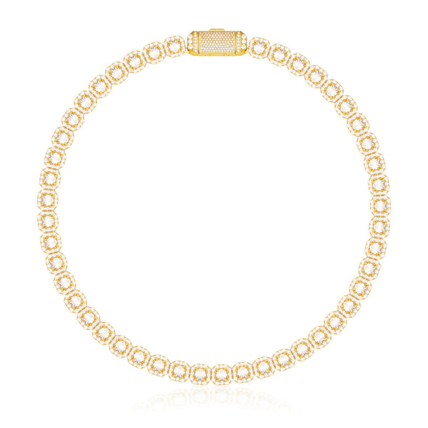 MONACO ICE NECKLACE - GOLD