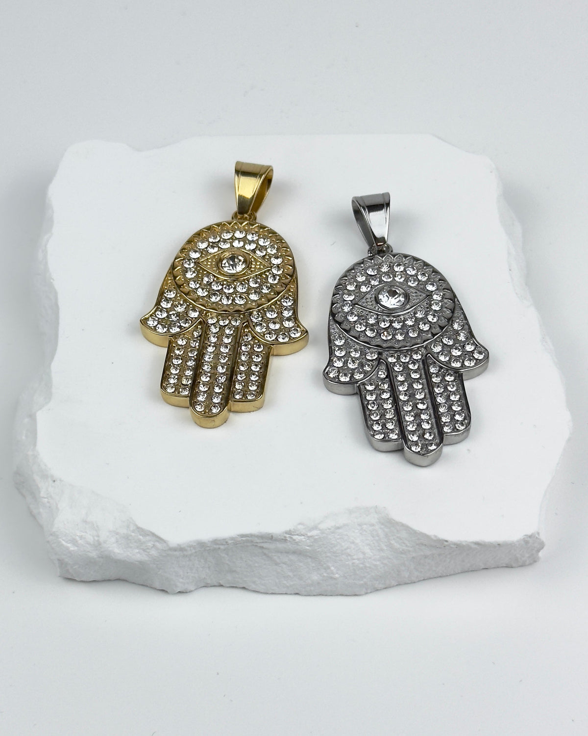 PENDANT HAND OF FATIMA V2 - GOLD