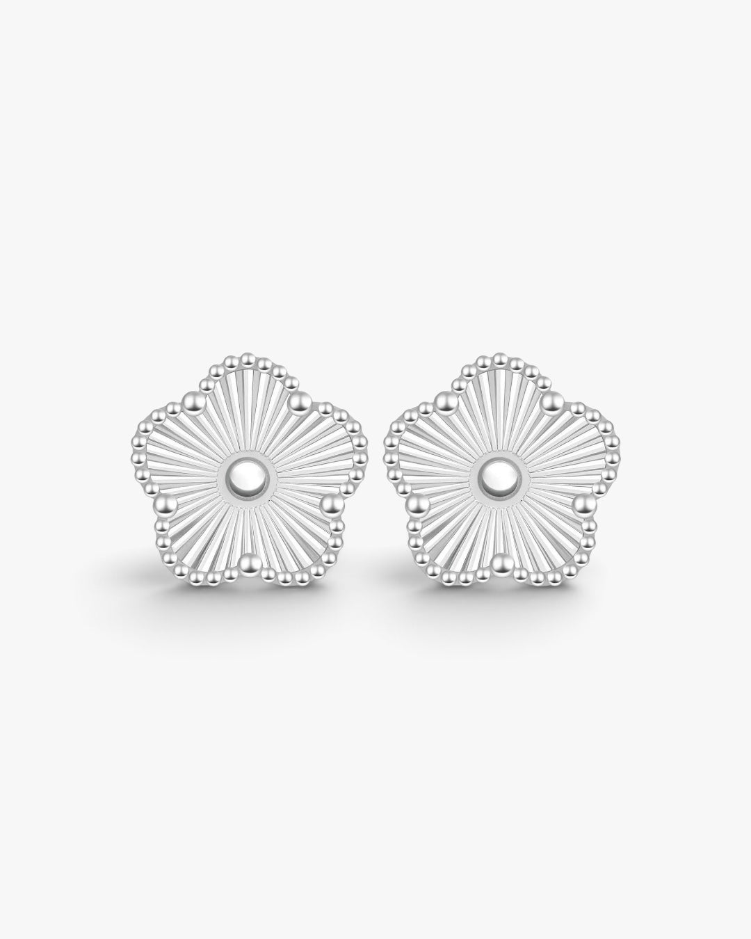 EARRINGS FIORI - SILVER